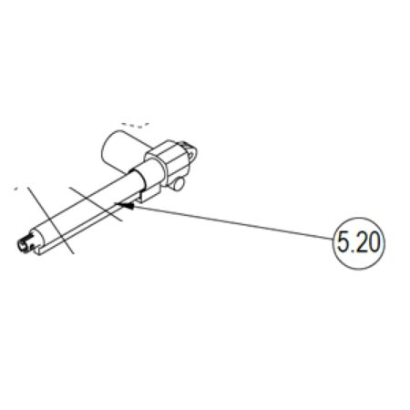 Moteur linéaire de nettoyage de la grille CP 80/100 SB‐150