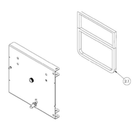 Joint porte du bas